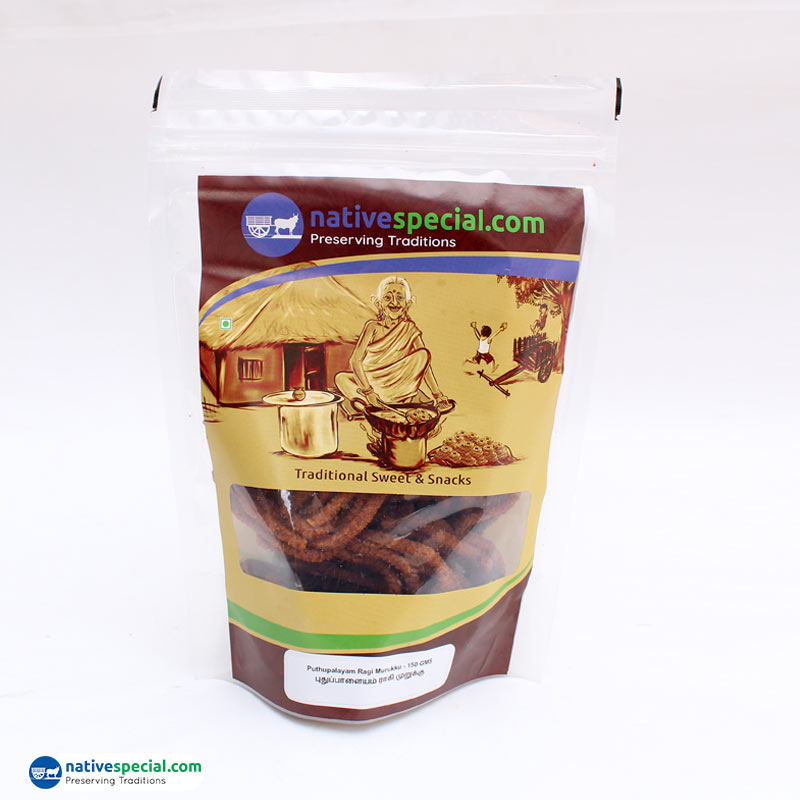 Pudupalayam Ragi Murukku - புதுப்பாளையம் ராகி முறுக்கு