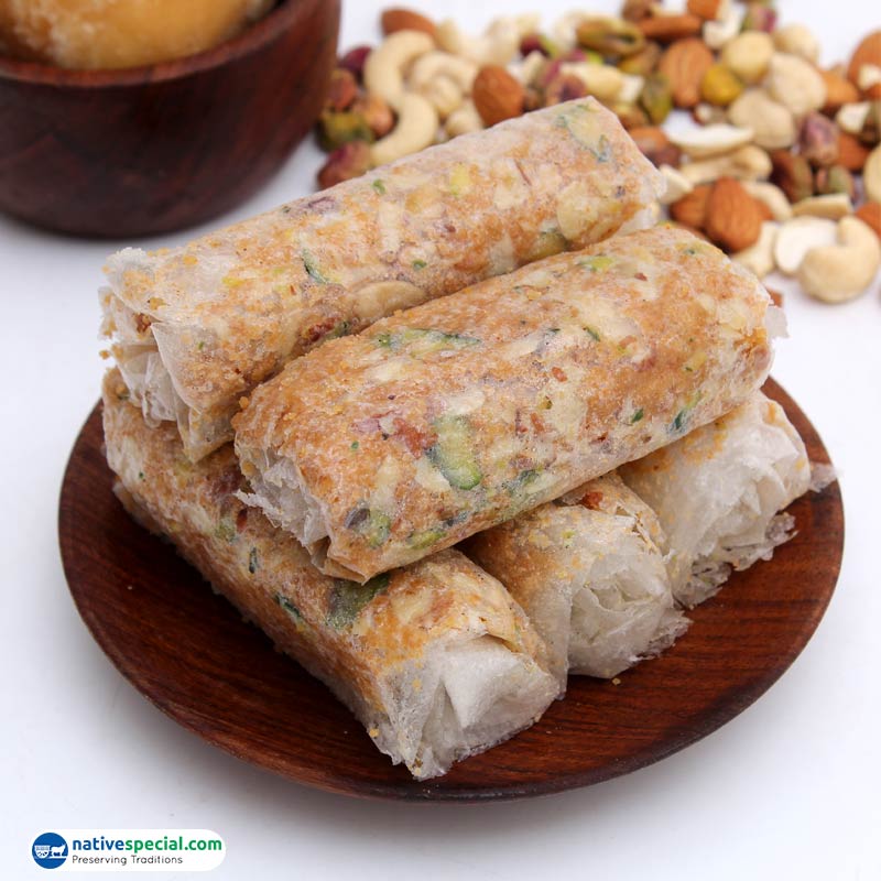 Atreyapuram-Nuts-jaggery-Putharekulu-GP-3