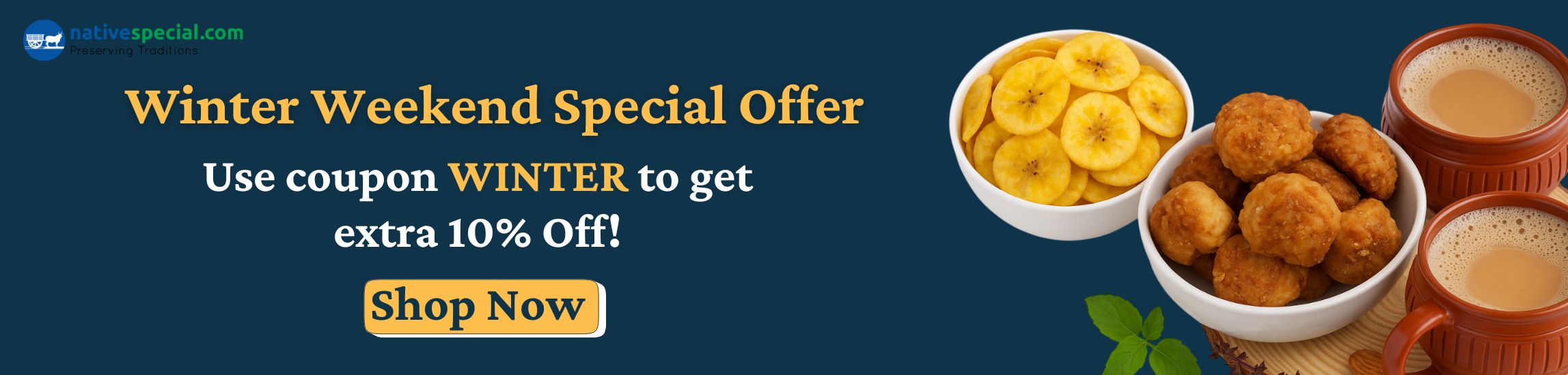 Weekend off - Mobile banner