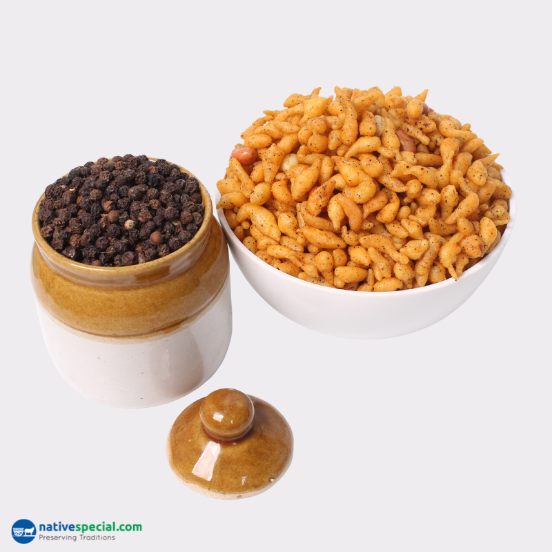 Pepper Kara Boondhi - மிளகு காரா பூந்தி