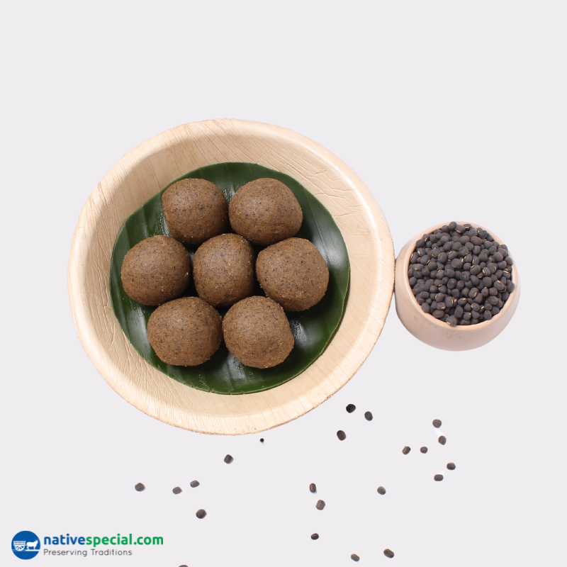 Karuppu Ulundhu Urundai (ghee) - கருப்பு உளுந்து உருண்டை